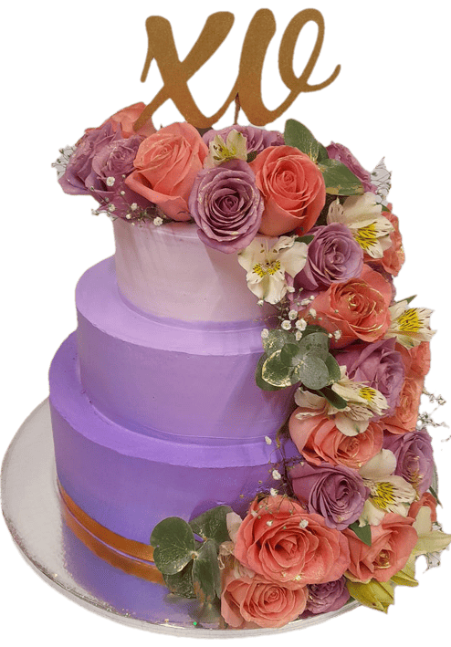 Pastel de XV años en Cancún